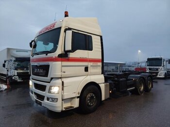 Containertransporter/ Wissellaadbak vrachtwagen MAN TGX 26.440 BDF, XLX, Retarder, Automatik, EEV,: afbeelding 1