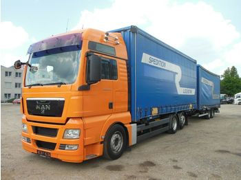 Schuifzeilen vrachtwagen MAN  TGX 26.440 JUMBO BDF+ANHÄNGER+4 x BDF AUFBAU: afbeelding 1