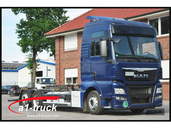 Containertransporter/ Wissellaadbak vrachtwagen MAN TGX 26.440 XXL, Multi BDF  7.45 / 7.82 , ZF-Inta: afbeelding 1