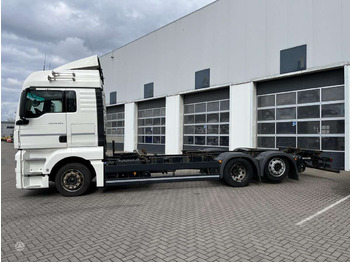 Containertransporter/ Wissellaadbak vrachtwagen MAN TGX 26.460 6X2-2 LL (7582): afbeelding 4