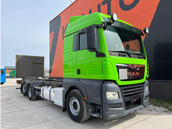 Containertransporter/ Wissellaadbak vrachtwagen MAN TGX 26.500 6x2 ADR: afbeelding 4