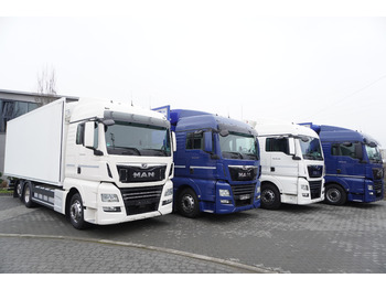 Koelwagen vrachtwagen MAN TGX 26.510 6×2 E6 2021 / ATP/FRC / Schmitz FLOWER refrigerator 19 pallets / steering axle / 2 units: afbeelding 1