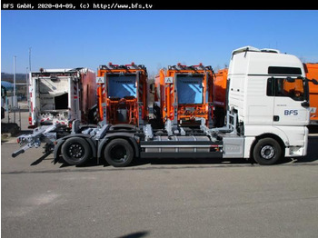 Containertransporter/ Wissellaadbak vrachtwagen MAN TGX 26.510 6x2-2 LL Multiwechsler: afbeelding 2