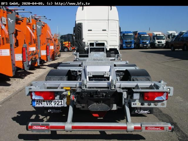 Containertransporter/ Wissellaadbak vrachtwagen MAN TGX 26.510 6x2-2 LL Multiwechsler: afbeelding 3