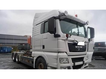 Portaalarmsysteem vrachtwagen MAN TGX 26.540 6x4 brøyterigget krokløft: afbeelding 1