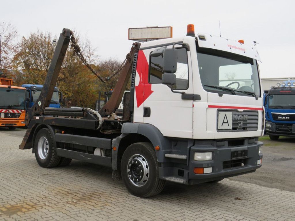 Portaalarmsysteem vrachtwagen MAN TG-M 18.280 4x2 Absetzkipper: afbeelding 2