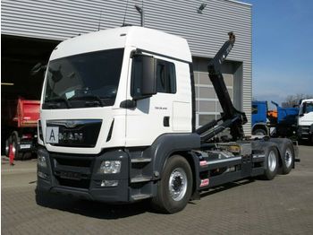 Haakarmsysteem vrachtwagen MAN TG-S 26.440 BL 6x2 Abrollkipper Lift+Lenkachse: afbeelding 1