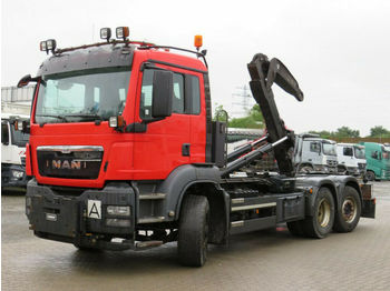 Haakarmsysteem vrachtwagen MAN TG-S 26.480 6x4H-2 BL Abrollkipper Schub/Knickar: afbeelding 1