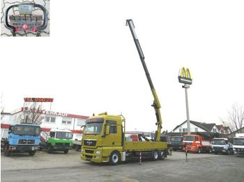 Vrachtwagen met open laadbak MAN TG-X 26.480 6x2-2 LL Pritsche Heckkran 45m/to, F: afbeelding 1