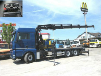 Vrachtwagen met open laadbak MAN TG-X 26.480 6x2-2 LL Pritsche Kran Hiab 477 EP-4: afbeelding 1