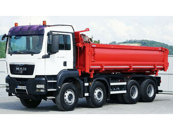 Kipper vrachtwagen MAN Tgs 35.480 Kipper+Bordmatic 6,20m 8x4!: afbeelding 1
