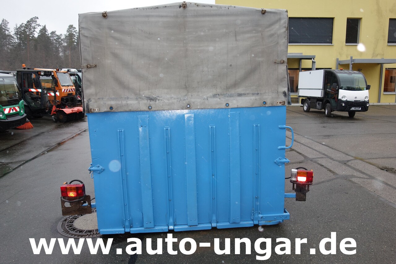 Containertransporter/ Wissellaadbak vrachtwagen MERCEDES-BENZ 810D Vario Cargoloader Ruthmann: afbeelding 18