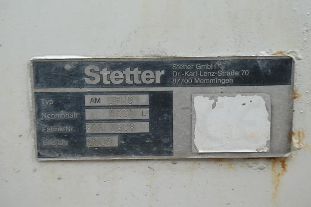 Vrachtwagen MERCEDES-BENZ Actros 3235 B 8x4 Betonmischer Stetter 9m³ -Deutsch