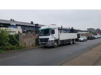 Containertransporter/ Wissellaadbak vrachtwagen voor het vervoer van zwaar materieel MERCEDES-BENZ Autokran Actros 2644 + Kran Hiab 330-5 + Jib 90 + Seilwinde Rotzler: afbeelding 1