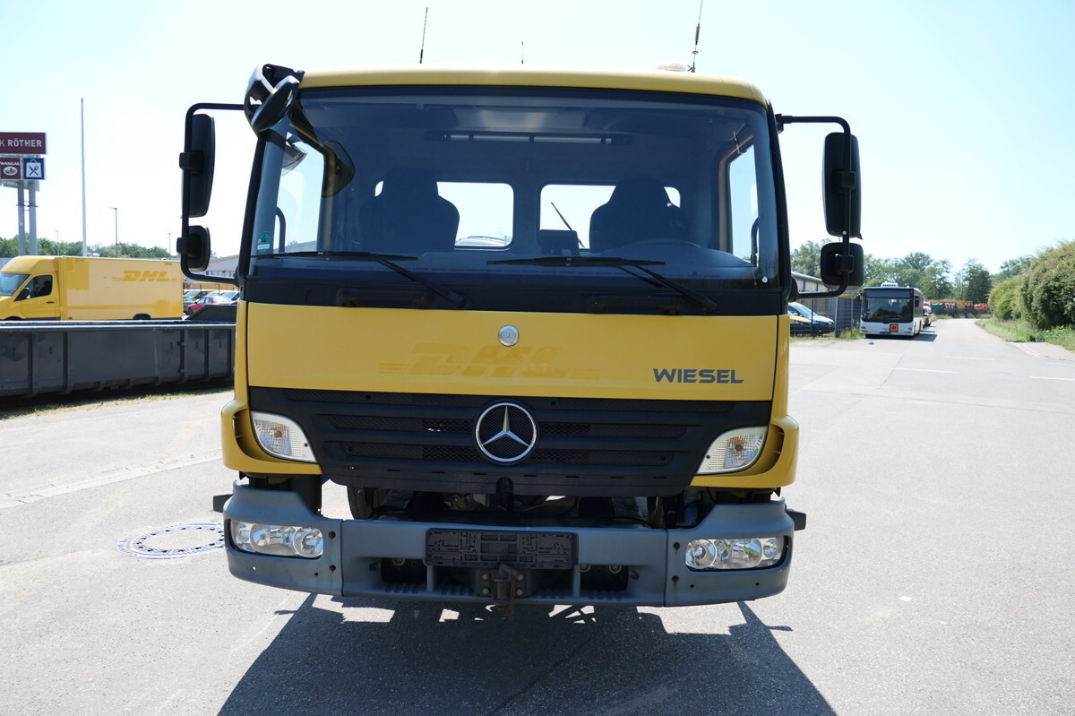 Containertransporter/ Wissellaadbak vrachtwagen MERCEDES-BENZ KAMAG WBH 25 Wiesel Sattelkupplung  Umsetzfahrz.: afbeelding 3