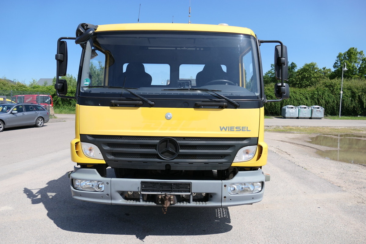 Containertransporter/ Wissellaadbak vrachtwagen MERCEDES-BENZ KAMAG WBH 25 Wiesel Sattelkupplung Umsetzfahrz.: afbeelding 2