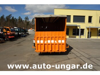 Containertransporter/ Wissellaadbak vrachtwagen MERCEDES-BENZ Unimog U1700 Ruthmann Cargoloader  mit Wechselcontainer: afbeelding 4