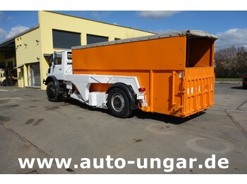 Containertransporter/ Wissellaadbak vrachtwagen MERCEDES-BENZ Unimog U1700 Ruthmann Cargoloader  mit Wechselcontainer: afbeelding 3