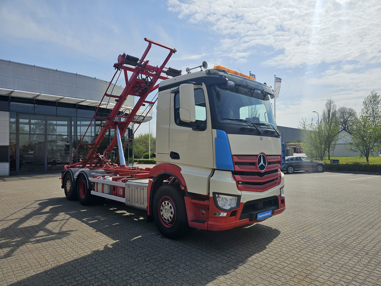 Containertransporter/ Wissellaadbak vrachtwagen Mercedes Antos 2545: afbeelding 7