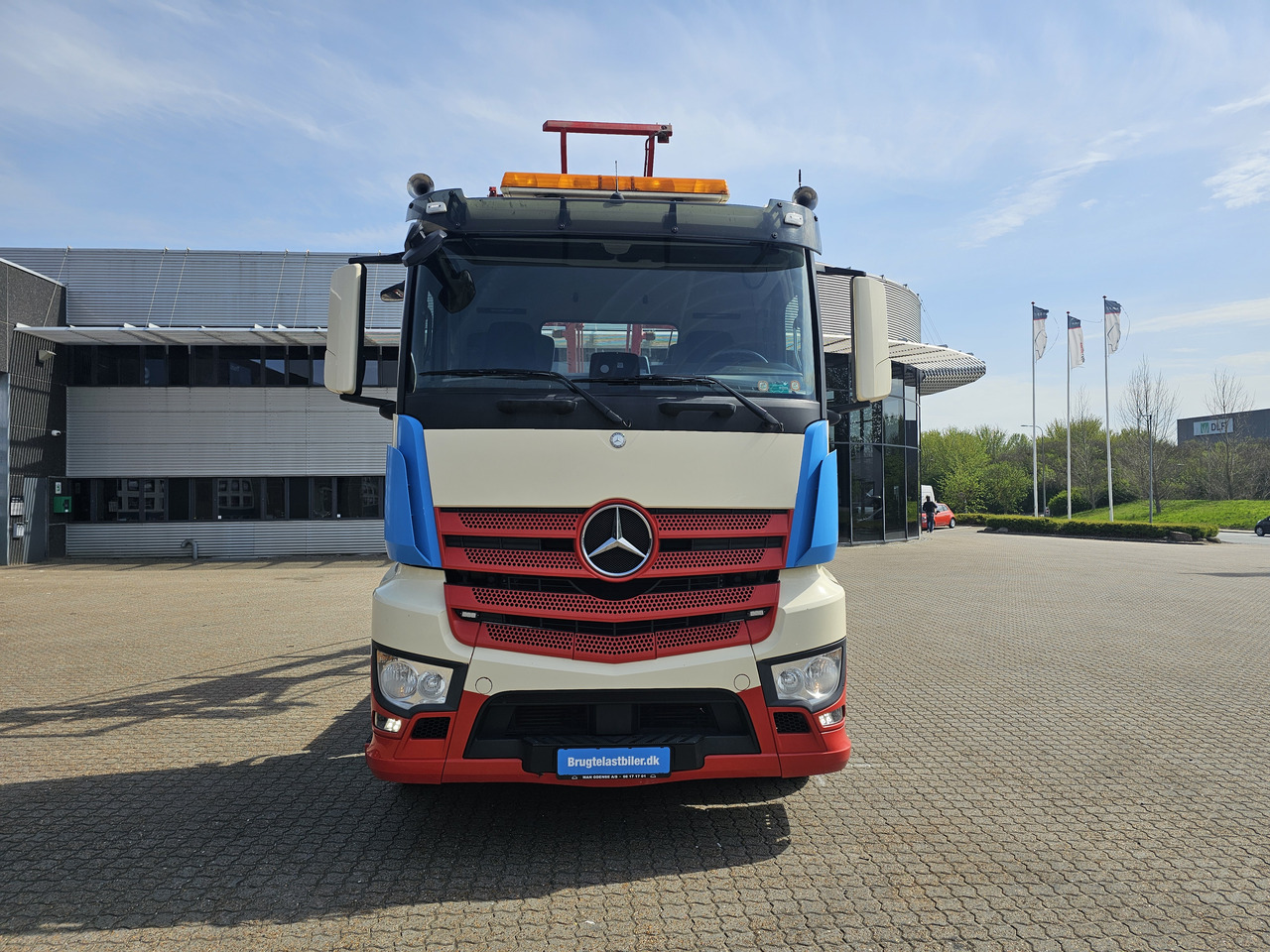 Containertransporter/ Wissellaadbak vrachtwagen Mercedes Antos 2545: afbeelding 8