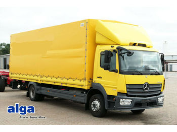 Schuifzeilen vrachtwagen Mercedes-Benz 1218 l Atego, 8,1 m. lang, Euro 6, LBW, AHK!: afbeelding 1