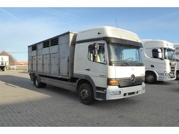 Veewagen vrachtwagen Mercedes-Benz 1223 Tiertransporter, Fernhaus, Handschalter: afbeelding 1