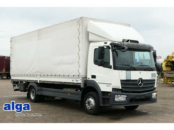Schuifzeilen vrachtwagen Mercedes-Benz 1224 L Atego/7,2 m. lang/1,5 t. LBW/Euro 6: afbeelding 1