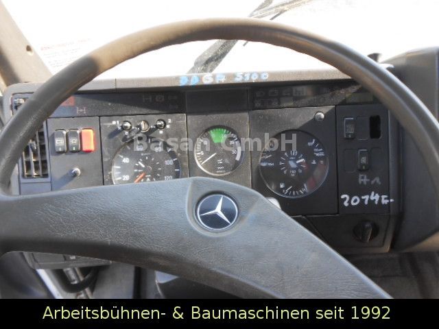 Kipper vrachtwagen, Kraanwagen Mercedes-Benz 1717 AK Kipper Allrad mit Kran: afbeelding 19