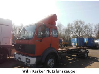 Containertransporter/ Wissellaadbak vrachtwagen Mercedes-Benz 1827L   LKW f. ATL Multiwechsler: afbeelding 1