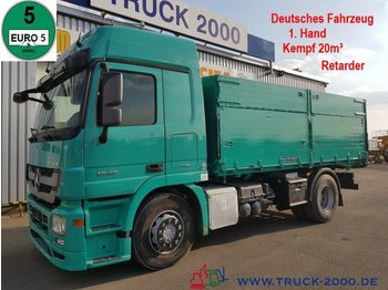 Kipper vrachtwagen voor het vervoer van bulkgoederen Mercedes-Benz 1846 20m³ Alu Kempf Getreide Retarder 1.Hand: afbeelding 1