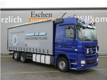 Schuifzeilen vrachtwagen Mercedes-Benz 2541 LL 6x2, Megaspace, Staplerhalterung: afbeelding 1