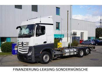 Containertransporter/ Wissellaadbak vrachtwagen Mercedes-Benz 2542LL BDF Multiwechsler Safety 2xAHK Eu6: afbeelding 1