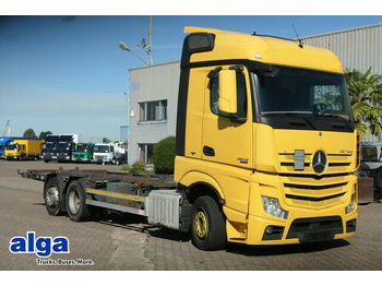 Containertransporter/ Wissellaadbak vrachtwagen Mercedes-Benz 2542 Actros 6x2, BDF, Retarder, Spurassistent: afbeelding 1