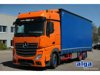 Schuifzeilen vrachtwagen Mercedes-Benz 2542 LNR Actros 6x2, Jumbo, Gardine,7.500mm lang: afbeelding 1
