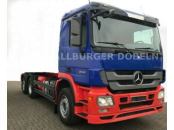Vrachtwagen met open laadbak Mercedes-Benz  2544 LL  Prits. / HIAB Kran  + FUNK: afbeelding 1