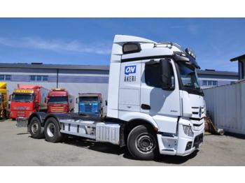 Containertransporter/ Wissellaadbak vrachtwagen Mercedes-Benz 2551/963 Actros 6X2: afbeelding 1