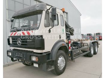 Haakarmsysteem vrachtwagen Mercedes-Benz 2631 /2531 SK / Abrollkipp. 6x4 + KRAN + KLIMA: afbeelding 1