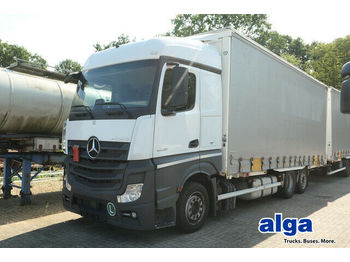 Schuifzeilen vrachtwagen Mercedes-Benz 2645 L Actros 6x2, Jumbozug, Volumen, 115m³: afbeelding 1