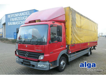 Schuifzeilen vrachtwagen Mercedes-Benz 818 L Atego, 7.100mm lang, Edscha, euro 4, 180PS: afbeelding 1