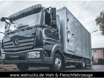 Nieuw Veewagen vrachtwagen Mercedes-Benz 821L" Neu" WST Edition" Menke Einstock Vollalu: afbeelding 1