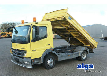 Kipper vrachtwagen Mercedes-Benz 824 K Atego 4x2, euro 5, Meiller, 2x AHK, 240PS: afbeelding 1