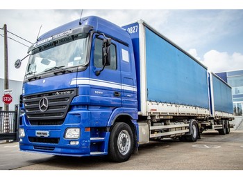 Containertransporter/ Wissellaadbak vrachtwagen Mercedes-Benz ACTROS 1844 MP2+EURO 5+AANHANGER: afbeelding 1