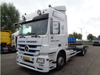 Containertransporter/ Wissellaadbak vrachtwagen Mercedes-Benz ACTROS 2541 LENA: afbeelding 1