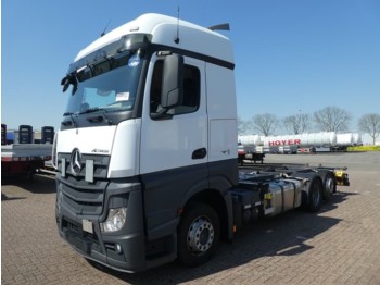Containertransporter/ Wissellaadbak vrachtwagen Mercedes-Benz ACTROS 2542 LS: afbeelding 1