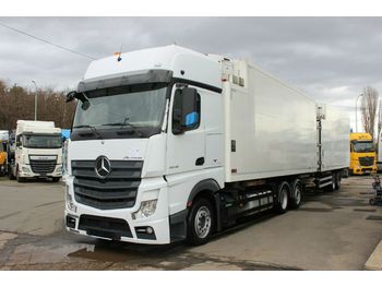 Koelwagen vrachtwagen Mercedes-Benz ACTROS 2548 L/NR EURO 6, LOWDECK, 6X2 + SVAN: afbeelding 1