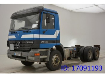 Chassis vrachtwagen Mercedes-Benz ACTROS 2635 - 6X4: afbeelding 1