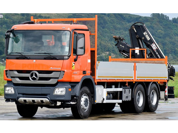 Kraanwagen, Vrachtwagen met open laadbak Mercedes-Benz ACTROS 2636 * HIAB 166BS-3HIDUO+FUNK / 6x4: afbeelding 4