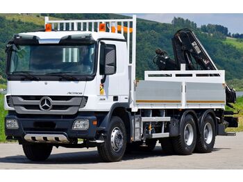 Kraanwagen, Vrachtwagen met open laadbak Mercedes-Benz ACTROS 2636 * HIAB 166BS-3HIDUO+FUNK / 6x4: afbeelding 4