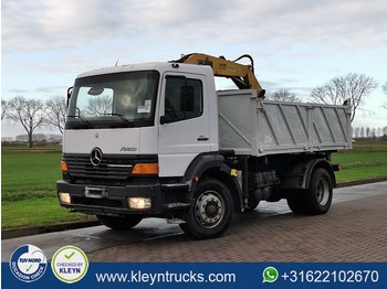 Kipper vrachtwagen, Kraanwagen Mercedes-Benz ATEGO 1823 hiab 065: afbeelding 1