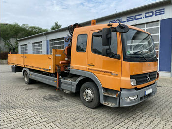 Vrachtwagen met open laadbak, Kraanwagen Mercedes-Benz ATEGO 924 4x2 Euro 4 Pritsche 6 m Kran bis 7,2 m: afbeelding 1